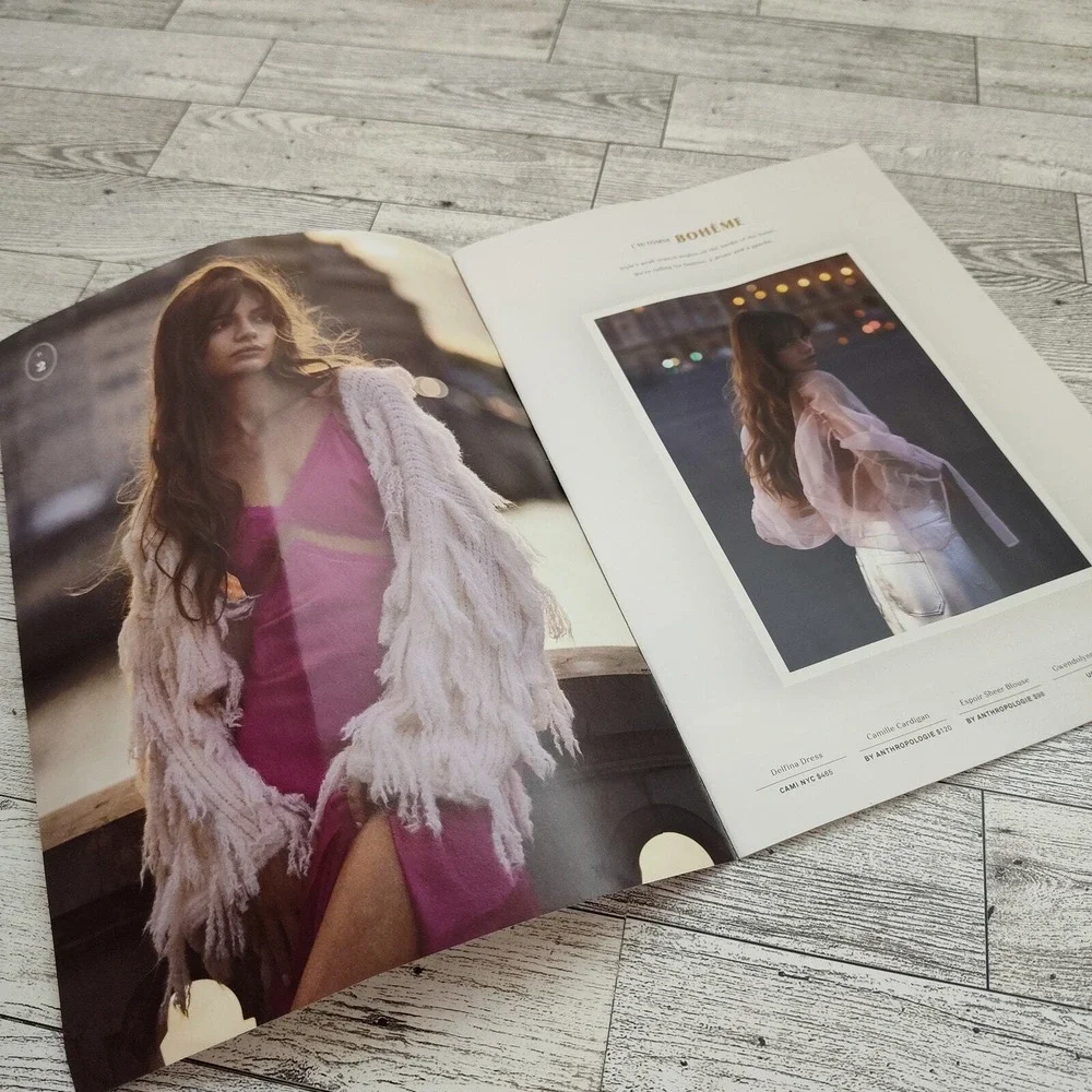 Anthropologie 2023 September Falling for‎ Anthro Catalog Lookbook Back Issue